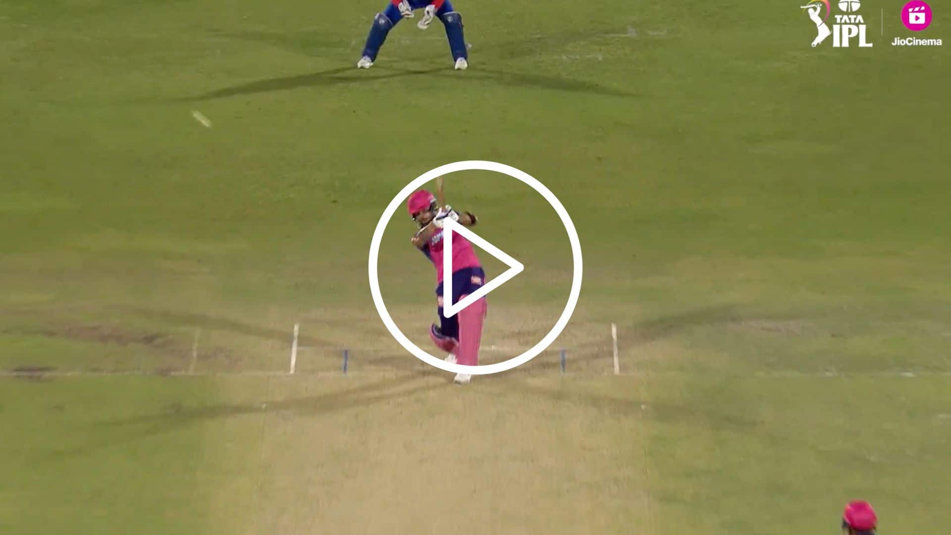 [Watch] 4,4,6,4,6! Riyan Parag's Last-Over Onslaught Traumatises Anrich Nortje